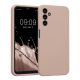 Θήκη Kwmobile για Samsung Galaxy A14 5G, Ανοιχτό ροζ, Σιλικόνη, 60808.52