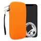 Kwmobile Universal XXL Cover - 7", Neoprene, Orange, 46188.5.69