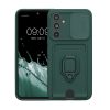 Θήκη Kwmobile για Samsung Galaxy A54 5G, Σκούρο πράσινο, Σιλικόνη, 61339.169