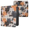 Θήκη kwmobile για Kobo Libra 2, Οικολογικό δέρμα, Πολύχρωμο, 56575.67