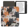 Θήκη kwmobile για Kobo Libra 2, Οικολογικό δέρμα, Πολύχρωμο, 56575.67