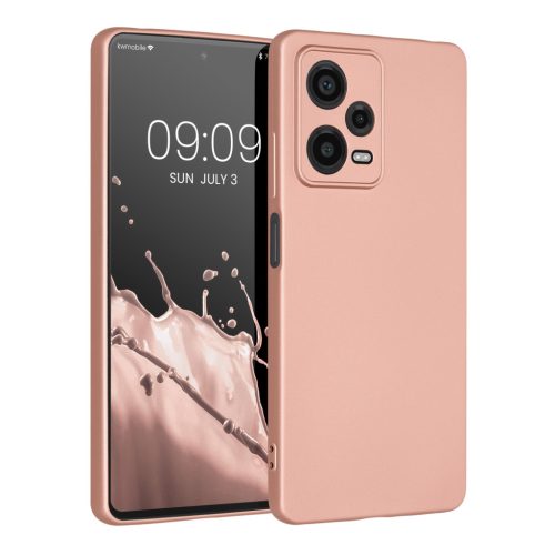Θήκη Kwmobile για Xiaomi Redmi Note 12 Pro 5G, Ροζ, Σιλικόνη, 60711.31