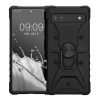 Θήκη Kwmobile για Google Pixel 6a, μαύρη, πολυανθρακική, 61359.01