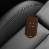 Θήκη κλειδιού αυτοκινήτου Kwmobile για Renault/Dacia 4 κουμπιά, Keyless Go, Μαύρο, Σιλικόνη, 48035.247