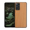 Θήκη Kwmobile για Xiaomi Redmi Note 11 Pro 5G/Redmi Note 12 Pro, Καφέ/Μαύρο, Ξύλο/Πυρίτιο, 57377.05