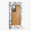 Θήκη Kwmobile για Xiaomi Redmi Note 11 Pro 5G/Redmi Note 12 Pro, Καφέ/Μαύρο, Ξύλο/Πυρίτιο, 57377.05