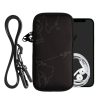 Kwmobile Universal Case για τηλέφωνο XXL, 7 ιντσών, Μαύρο/Λευκό, Neoprene, 58701.5.06