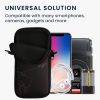 Kwmobile Universal Case για τηλέφωνο XXL, 7 ιντσών, Μαύρο/Λευκό, Neoprene, 58701.5.06