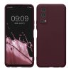 Θήκη kwmobile για Vivo Y72 5G/Y52 5G, σιλικόνη, σκούρο καφέ, 59095.187
