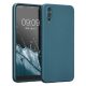 Θήκη Kwmobile για Huawei P20, Μπλε, Σιλικόνη, 61410.251