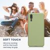 Θήκη kwmobile για Huawei P20, Silicone, Green, 44212.172