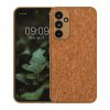 Θήκη Kwmobile για Samsung Galaxy A54 5G, Ανοιχτό καφέ, Φελλός, 61424.24