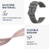 Σετ 2 ιμάντες Kwmobile για Garmin Venu 2S, Ροζ/Γκρι, Σιλικόνη, 55152.02