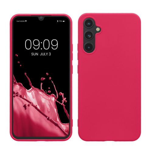 Θήκη Kwmobile για Samsung Galaxy A34 5G, Ροζ, Σιλικόνη, 60809.77