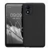 Θήκη Kwmobile για Alcatel 1B (2022), Μαύρη, Σιλικόνη, 61461.01