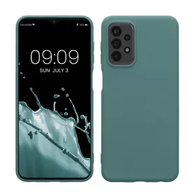   Θήκη Kwmobile για Samsung Galaxy A23/Galaxy A23 5G, Μπλε, Σιλικόνη, 57804.207