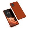 Θήκη Kwmobile για Samsung Galaxy A51, Καφέ, Σιλικόνη, 51196.249