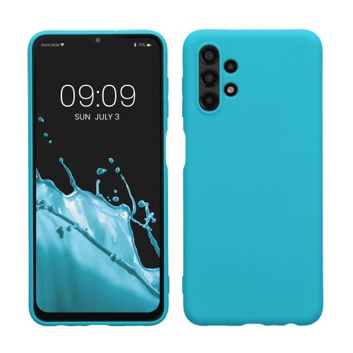 Θήκη kwmobile για Samsung Galaxy A13 4G, Silicone, Blue, 57805.205