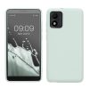 Θήκη Kwmobile για Alcatel 1B (2022), Ανοιχτό Πράσινο, Σιλικόνη, 61461.2