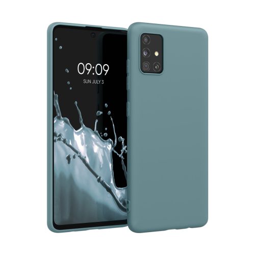 Θήκη Kwmobile για Samsung Galaxy A51, Πράσινη, Σιλικόνη, 51196.206