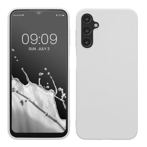 Θήκη Kwmobile για Samsung Galaxy A14 5G, Λευκή, Σιλικόνη, 61462.48
