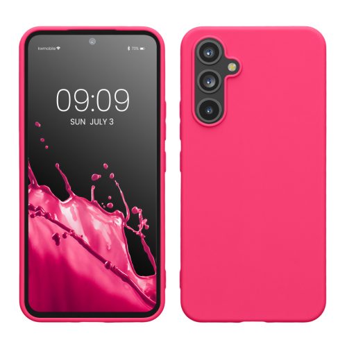 Θήκη Kwmobile για Samsung Galaxy A54 5G, Ροζ, Σιλικόνη, 60796.77
