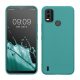 Θήκη Kwmobile για Nokia C21 Plus, Μπλε, Σιλικόνη, 61460.57