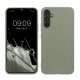 Θήκη Kwmobile για Samsung Galaxy A34 5G, ανοιχτό πράσινο, σιλικόνη, 60809.172