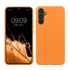 Θήκη Kwmobile για Samsung Galaxy A34 5G, Πορτοκαλί, Σιλικόνη, 60809.15