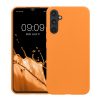 Θήκη Kwmobile για Samsung Galaxy A34 5G, Πορτοκαλί, Σιλικόνη, 60809.15