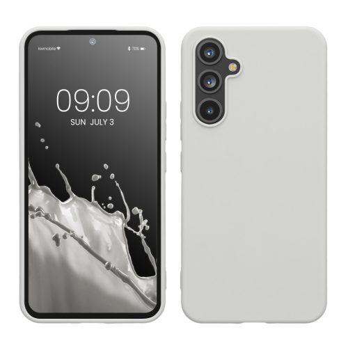 Θήκη Kwmobile για Samsung Galaxy A54 5G, Λευκή, Σιλικόνη, 60796.48