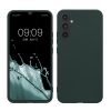 Θήκη Kwmobile για Samsung Galaxy A34 5G, Σκούρο πράσινο, Σιλικόνη, 60809.169