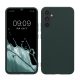 Θήκη Kwmobile για Samsung Galaxy A34 5G, Σκούρο πράσινο, Σιλικόνη, 60809.169