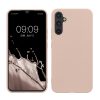 Θήκη Kwmobile για Samsung Galaxy A34 5G, Κρεμ, Σιλικόνη, 60809.225