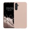 Θήκη Kwmobile για Samsung Galaxy A34 5G, Κρεμ, Σιλικόνη, 60809.225