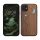 Θήκη Kwmobile για Apple iPhone 11, Πολύχρωμη, Ξύλο/Σιλικόνη, 49799.18
