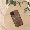 Θήκη Kwmobile για Apple iPhone 11, Πολύχρωμη, Ξύλο/Σιλικόνη, 49799.19