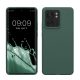 Θήκη Kwmobile για Motorola Edge 40, Πράσινη, Σιλικόνη, 61511.166