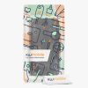 Θήκη Kwmobile για OnePlus Nord N30/Nord CE 3 Lite, Μαύρη, Ύφασμα/Σιλικόνη, 61494.73