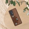 Θήκη Kwmobile για Xiaomi 12T/12T Pro, Πολύχρωμη, Ξύλο/Σιλικόνη, 60150.09