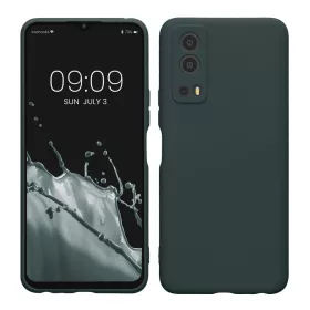   Θήκη Kwmobile για Vivo Y72 5G/Y52 5G, Green, Silicone, 59095.202