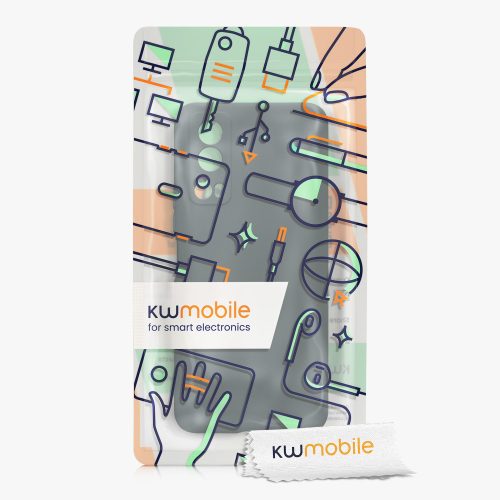 Θήκη Kwmobile για Vivo Y72 5G/Y52 5G, Green, Silicone, 59095.202