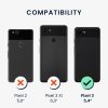 Θήκη Kwmobile για Google Pixel 3, Μαύρη, Σιλικόνη, 45967.01