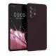 Θήκη Kwmobile για Samsung Galaxy A53 5G, Σκούρο Μωβ, Σιλικόνη, 57835.114