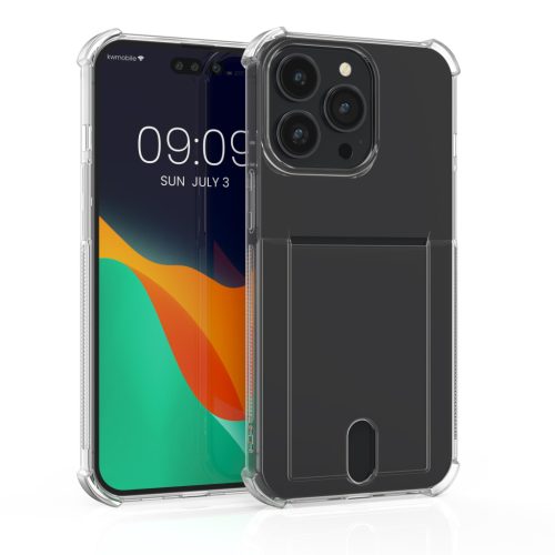 Θήκη Kwmobile για Apple iPhone 14 Pro Max, Διαφανής, Σιλικόνη, 61580.03