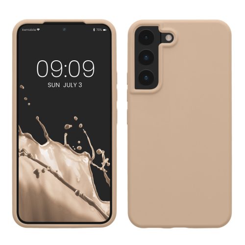 Θήκη Kwmobile για Samsung Galaxy S22, Ροζ, Σιλικόνη, 56756.154