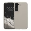 Θήκη Kwmobile για Samsung Galaxy S22, ανοιχτό γκρι, σιλικόνη, 56756.96