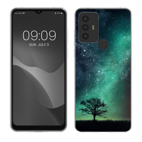 Θήκη Kwmobile για TCL 30 E, Πολύχρωμη, Σιλικόνη, 61586.01
