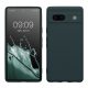 Θήκη Kwmobile για Google Pixel 7a, Σκούρο πράσινο, Σιλικόνη, 61598.202