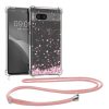 Θήκη Kwmobile με κορδόνι για Google Pixel 7a, πολύχρωμη, σιλικόνη, 61604.02